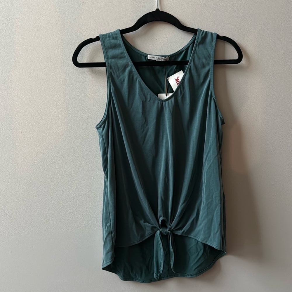 NWT teal blue tank top